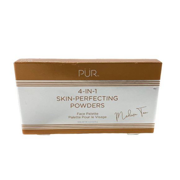 PUR 4-in-1 Skin-Perfecting Powders Face Palette Medium Tan - NIB Sealed - Picture 1 of 8
